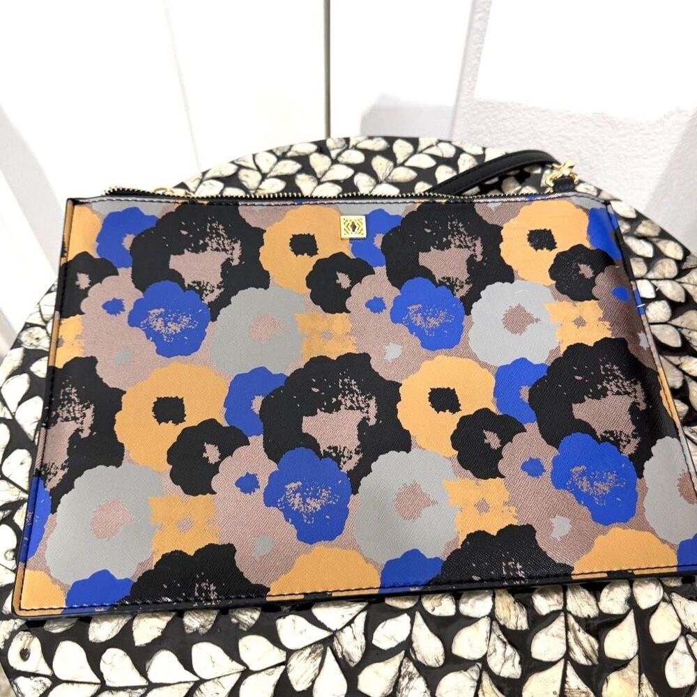 ✨ Kate Landry Abstract Floral Convertible Clutch/Crossbody | OS  ✨